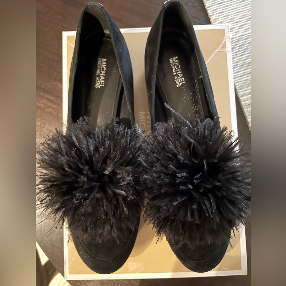 Suede loafers